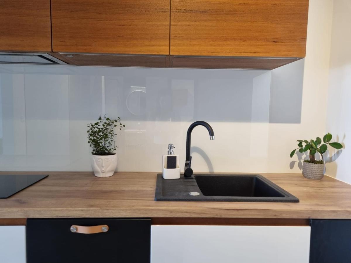 לודז' Apple Apartments - Gdanska Prywatne Miejsce Parkingowe מראה חיצוני תמונה