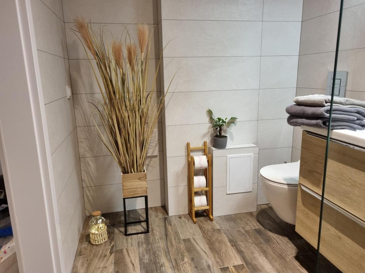 לודז' Apple Apartments - Gdanska Prywatne Miejsce Parkingowe מראה חיצוני תמונה