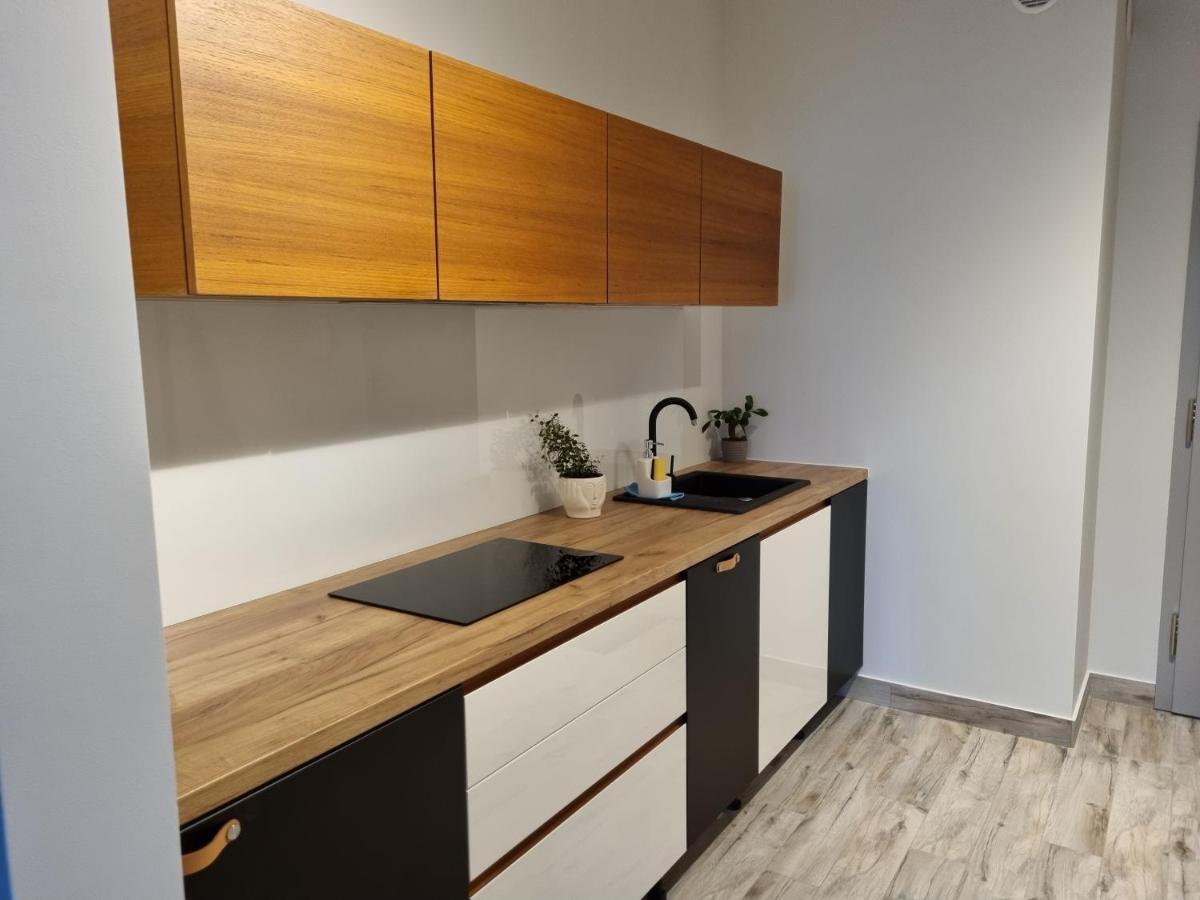 לודז' Apple Apartments - Gdanska Prywatne Miejsce Parkingowe מראה חיצוני תמונה