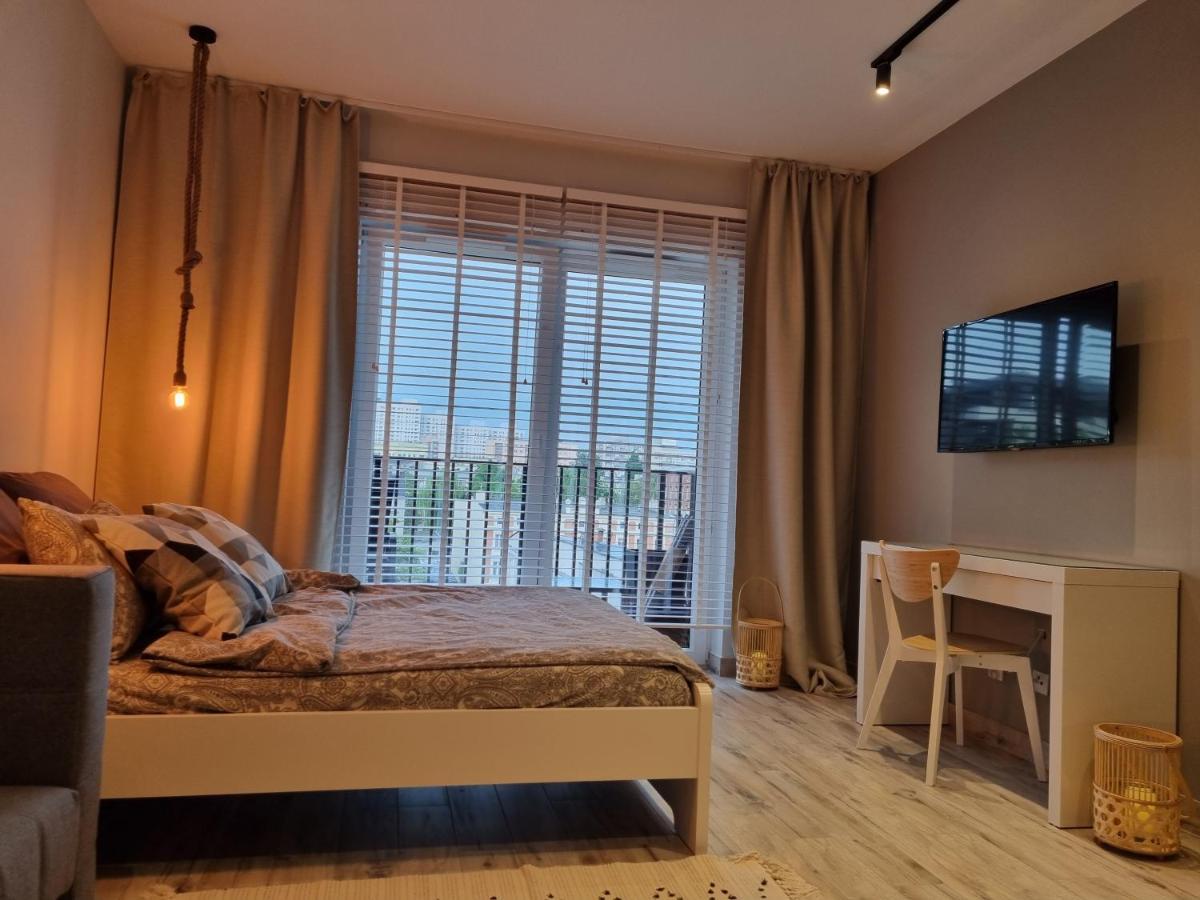 לודז' Apple Apartments - Gdanska Prywatne Miejsce Parkingowe מראה חיצוני תמונה